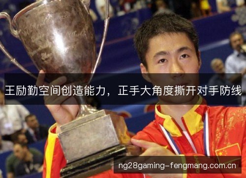 王励勤空间创造能力，正手大角度撕开对手防线